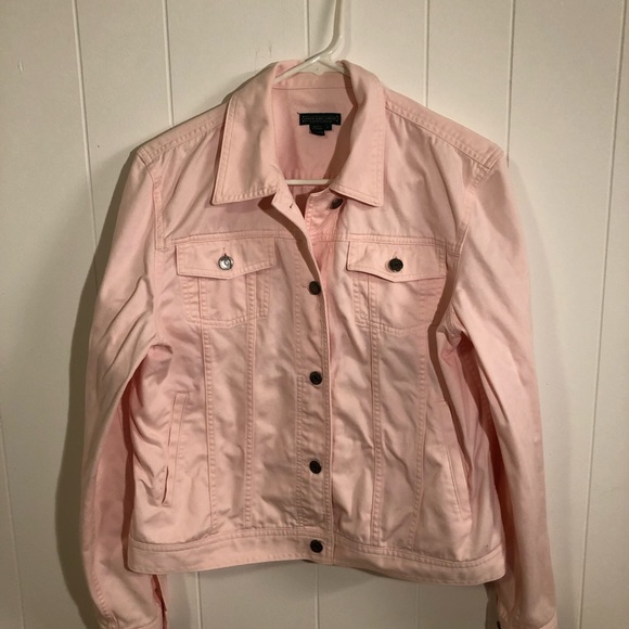 Lauren Jeans Company Ralph Lauren Pink Jean Jacket L